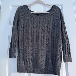 Grey Scoop Neck Sweater American Eagle. Size S.